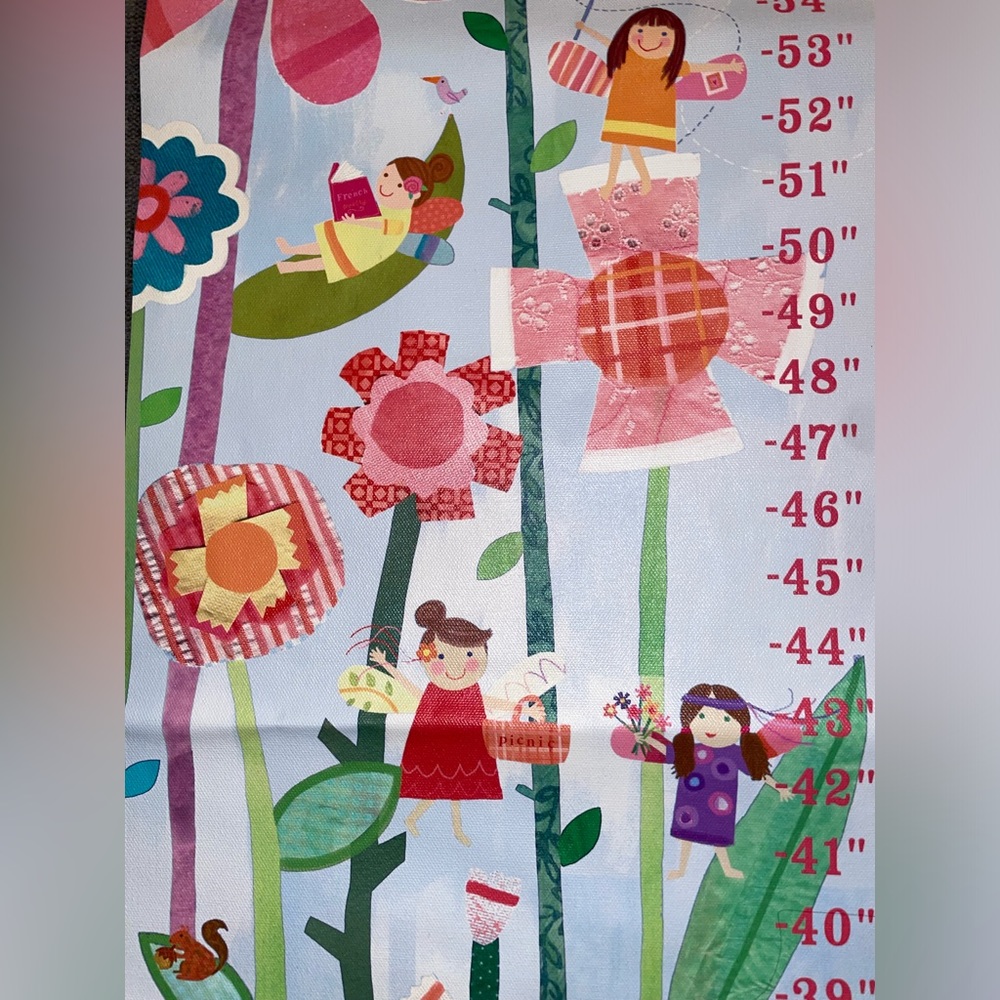 Fairies growth chart custom made by The Land of Nod now known as Crate & Kids - Picture 5 of 8